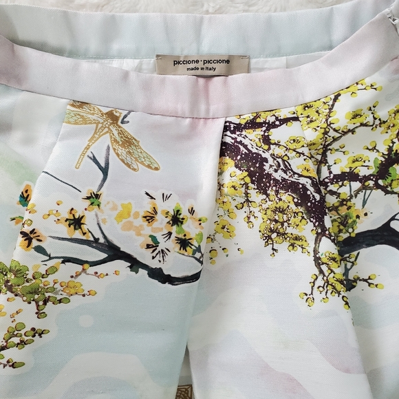 Piccione
Birds Print Pleated Skirt  Size 42 - Picture 6 of 10